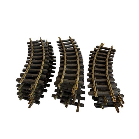 LGB Lehmann G Gague Scale Train Track 1100 19 Pieces Curved Railroad 300mm 12 in - Picture 1 of 6